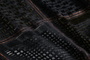 "CHICO’S DESING” geometric pattern sheer shirt
