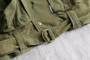 garment dyed military sampling jacket