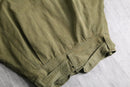 garment dyed military sampling jacket