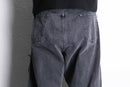 “Re:make “murky panel straight black denim pants