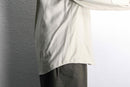 ecru silk utility L/S shirt