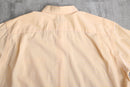 90's Christian Dior pale color S/S check shirt