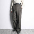 “Perry Ellis”charcoal brown cotton slacks