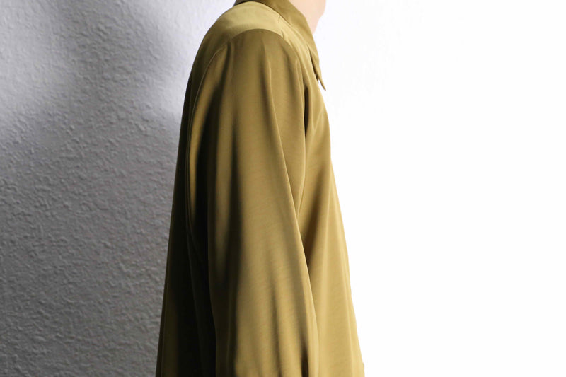 mustard color gloss L/S shirts