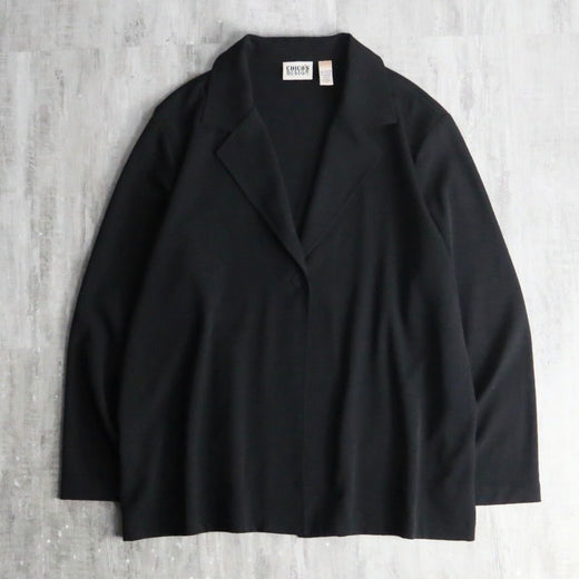 “CHICO'S DESIGN”　single easy tailored jacket