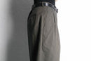 “Perry Ellis”charcoal brown cotton slacks
