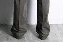 “Perry Ellis”charcoal brown cotton slacks