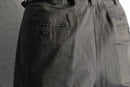 “Perry Ellis”charcoal brown cotton slacks