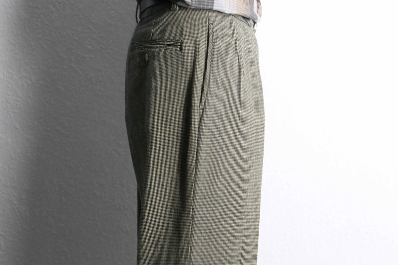 “Polo by RL” woven check cotton trousers