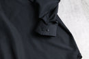 90's black kurta shirt