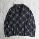 ombre geometric dot pull-over shirt