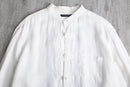 00's BANANA REPUBLIC linen china shirt