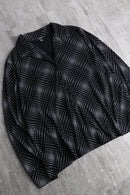 ombre geometric dot pull-over shirt