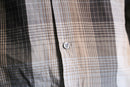 “BOSS HUGO BOSS” check pattern button down shirt