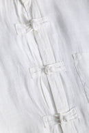 00's BANANA REPUBLIC linen china shirt