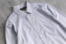 “Lauren Ralph Lauren” stripe cotton dress shirt