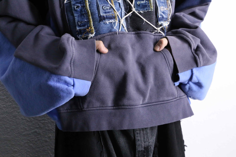 ''Re:make'' denim patchwork foodie