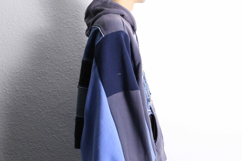 ''Re:make'' denim patchwork foodie