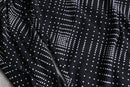 ombre geometric dot pull-over shirt