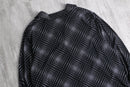 ombre geometric dot pull-over shirt