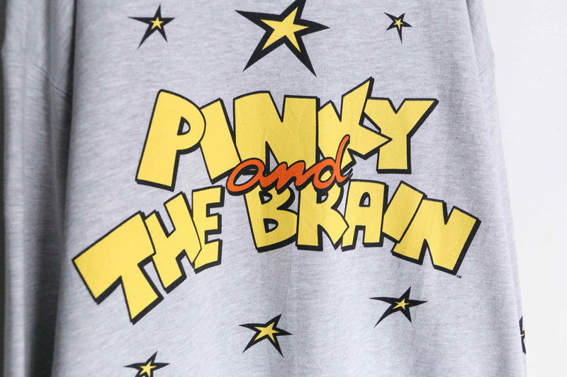 "Pinky & the Blain" printed hoodie