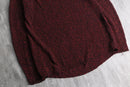 bicolor skinny knit tops