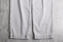 00's CLOSED light gray fade baggy denim pants