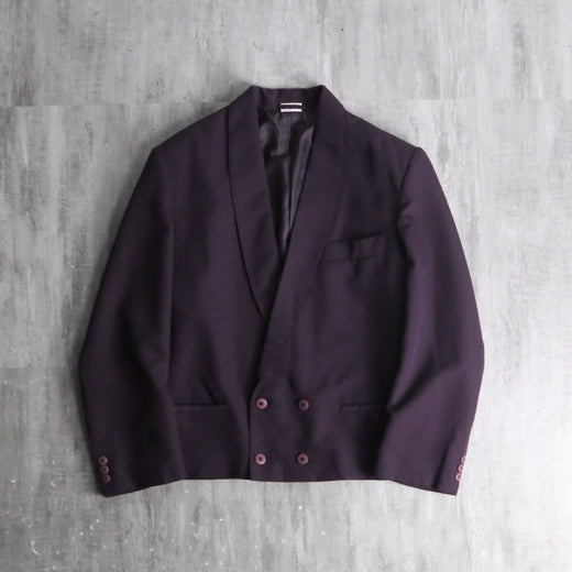 dark purple double spencer jacket