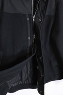 2000's BANANA REPUBLIC melton wool stand collar double zip jacket