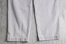 00's CLOSED light gray fade baggy denim pants