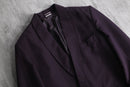 dark purple double spencer jacket