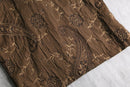 90-00's "chico’s" brown paisley emb short jacket
