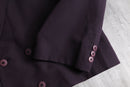 dark purple double spencer jacket