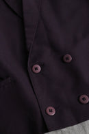 dark purple double spencer jacket