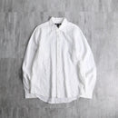“MICHEAL KORS” white jacquard linen shirt