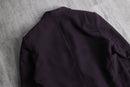 dark purple double spencer jacket