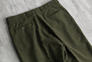 “Levi’s TRAVELERS” olive color poly wool trousers