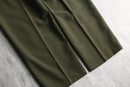 “Levi’s TRAVELERS” olive color poly wool trousers