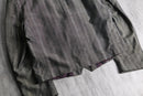 metallic check double spencer jacket