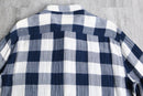 “DENIM ＆ SUPPLY” block check gauze shirt