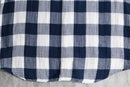 “DENIM ＆ SUPPLY” block check gauze shirt