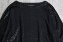 snake pattern black design cut and sewn