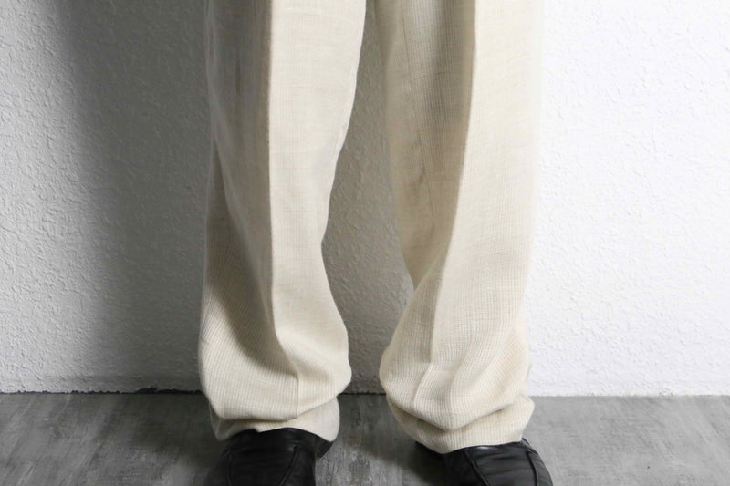 linen rayon single breasted set-up