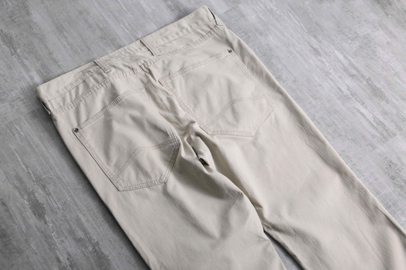 Armani Jeans ベージュホワイト チノパン ビンテージレアパンツ