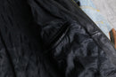mulch fabric patchwork leather blouson
