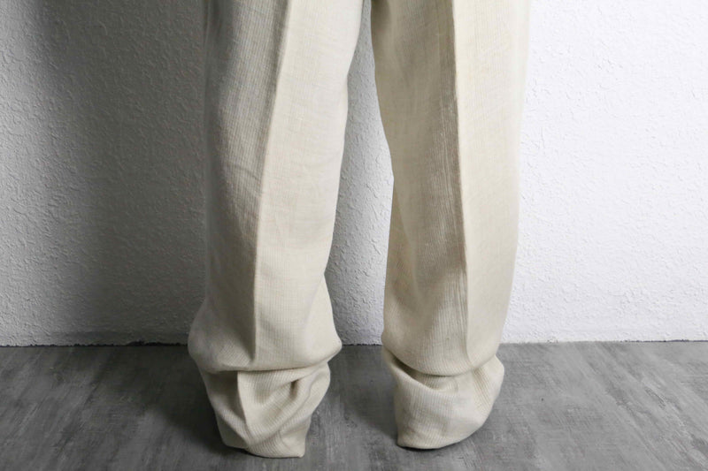 linen rayon single breasted set-up