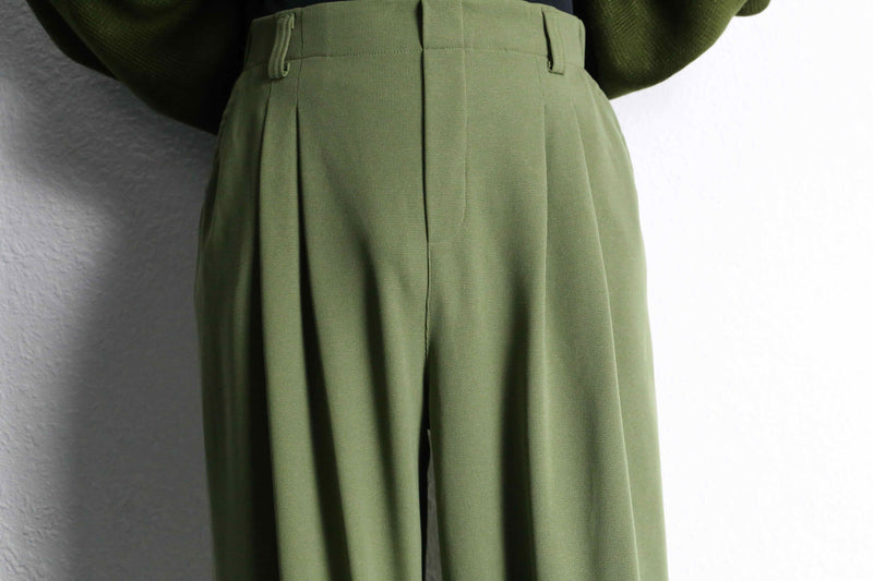 light green easy buggy slacks