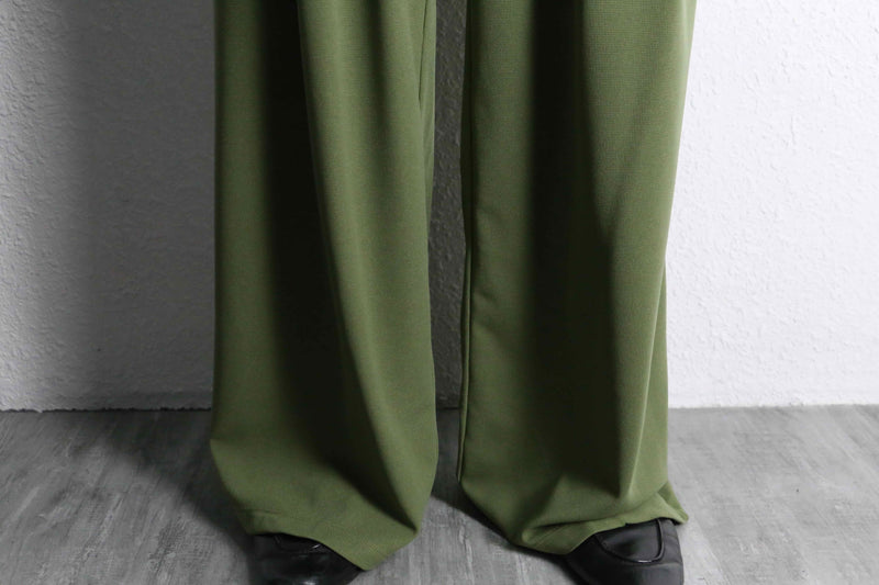 light green easy buggy slacks