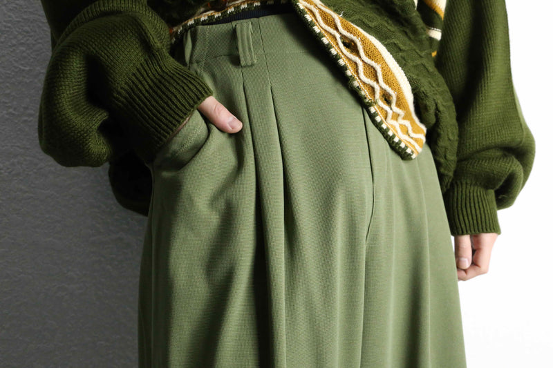 light green easy buggy slacks
