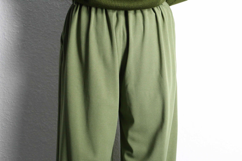 light green easy buggy slacks